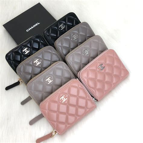 chanel zippy wallet.